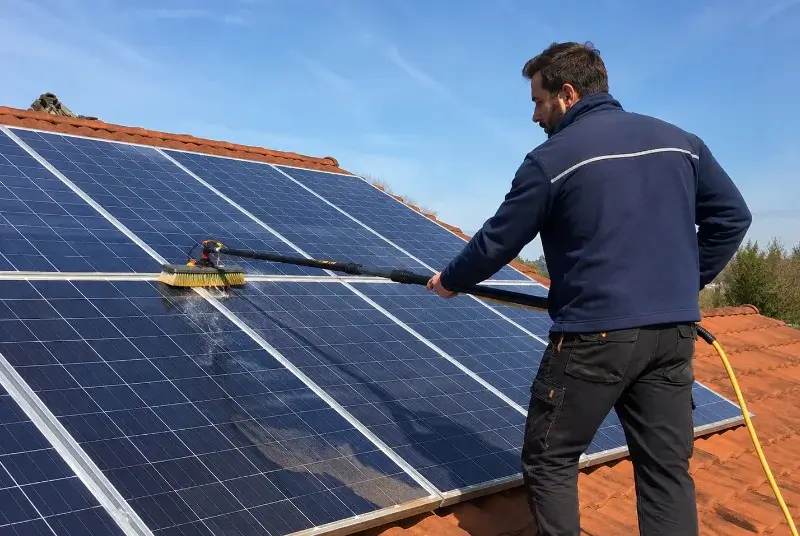 Nettoyage et entretien de panneaux solaires à Canenx-et-Réaut